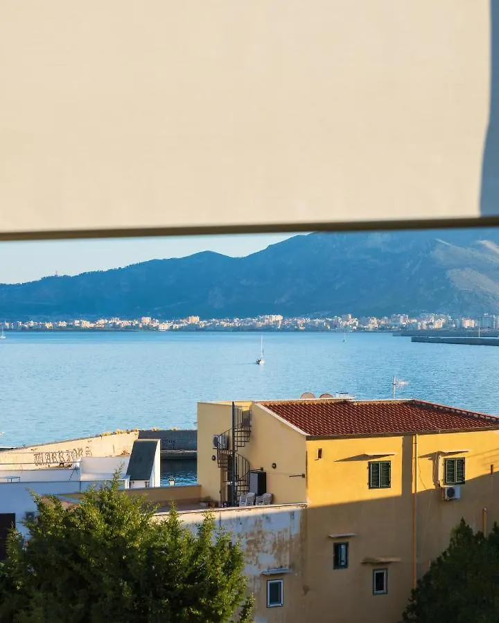 Апартаменты Casa De Paoli - Vista Mare Arenella, Palermo Con Parcheggio Privato
