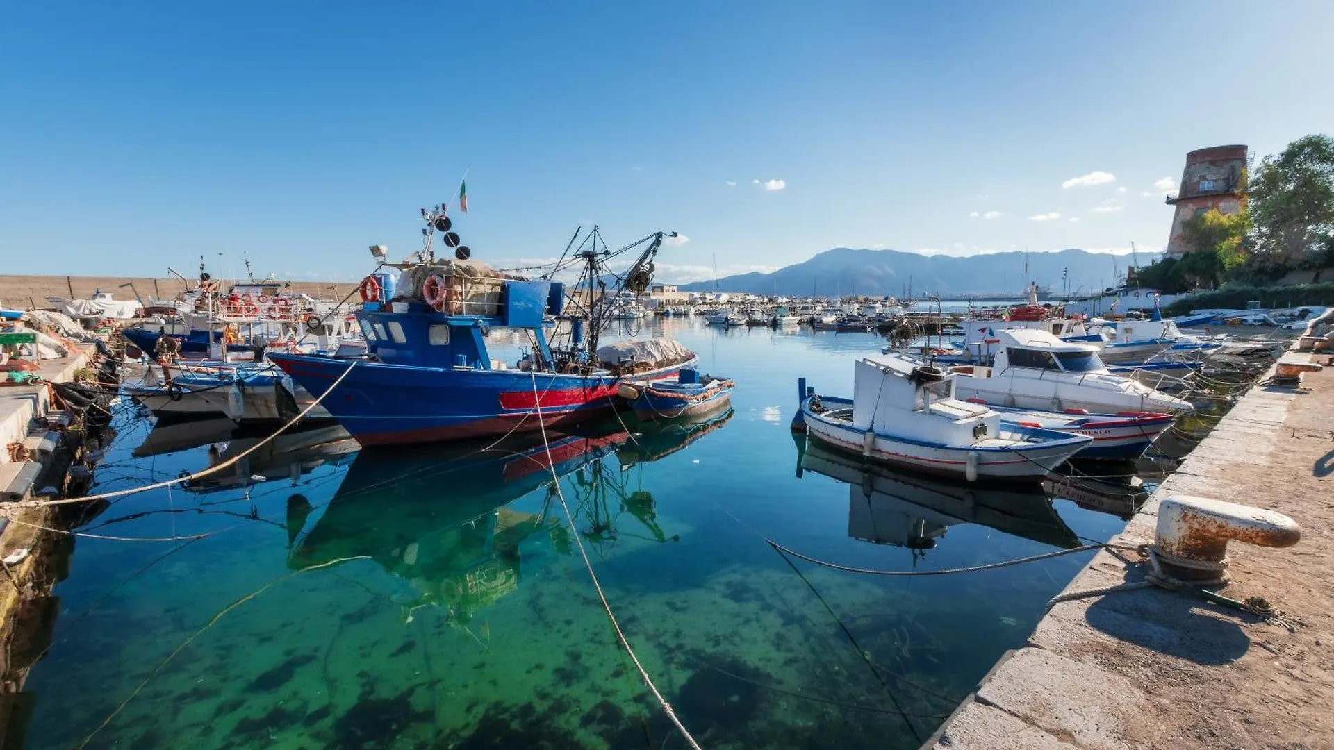 Апартаменты Casa De Paoli - Vista Mare Arenella, Palermo Con Parcheggio Privato